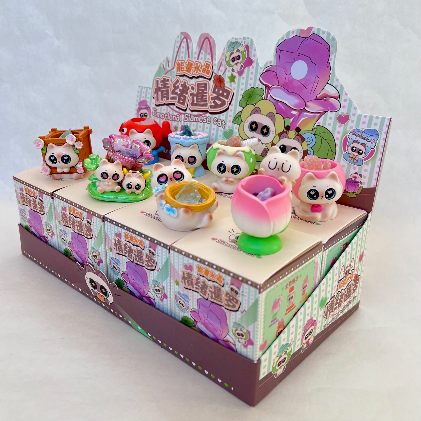 71267 Siamese Cat Crystal Blind Box-8