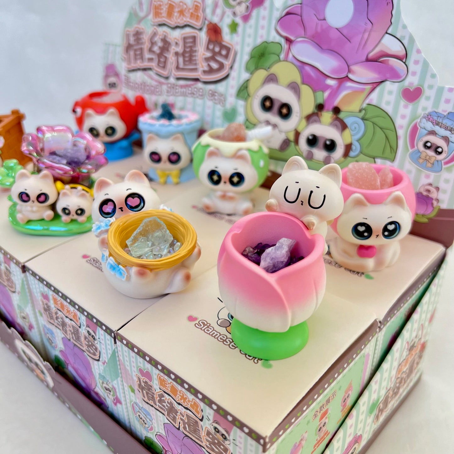 71267 Siamese Cat Crystal Blind Box-8