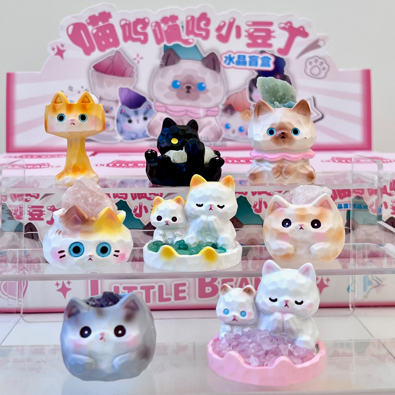 71276 Kitty Cat Crystal Blind Box-8 – BCmini