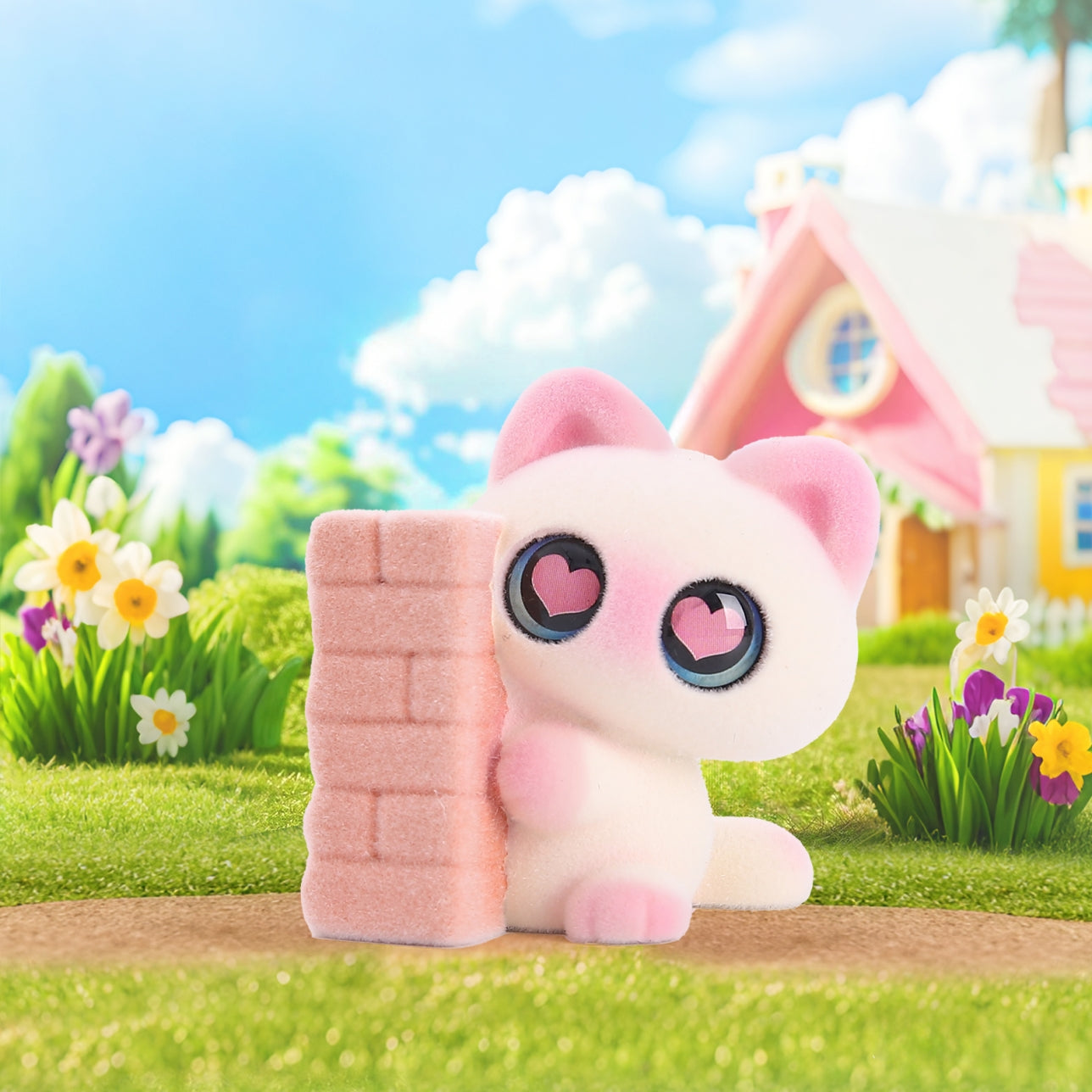 71277 Siamese Big Eye Cat Blind Box-12