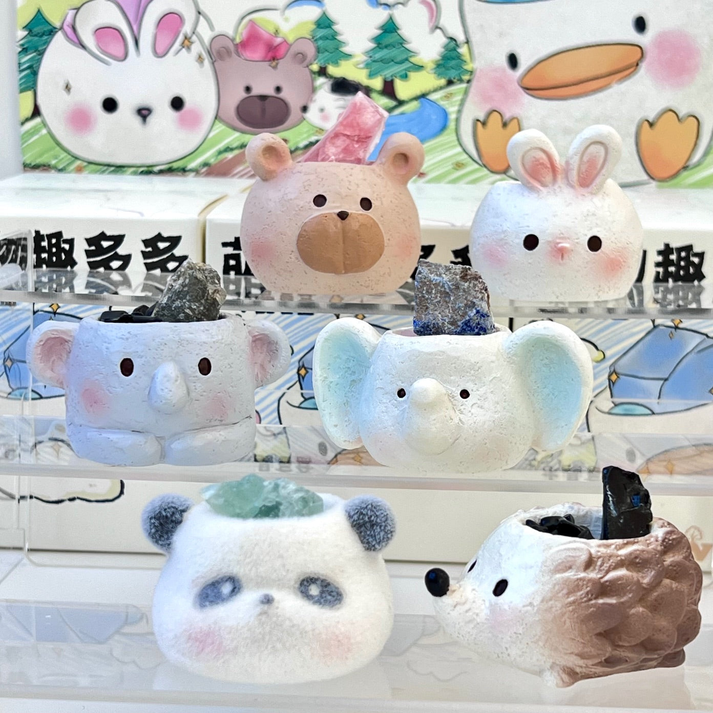 71286 Kawaii Pet Crystal Blind Box-6