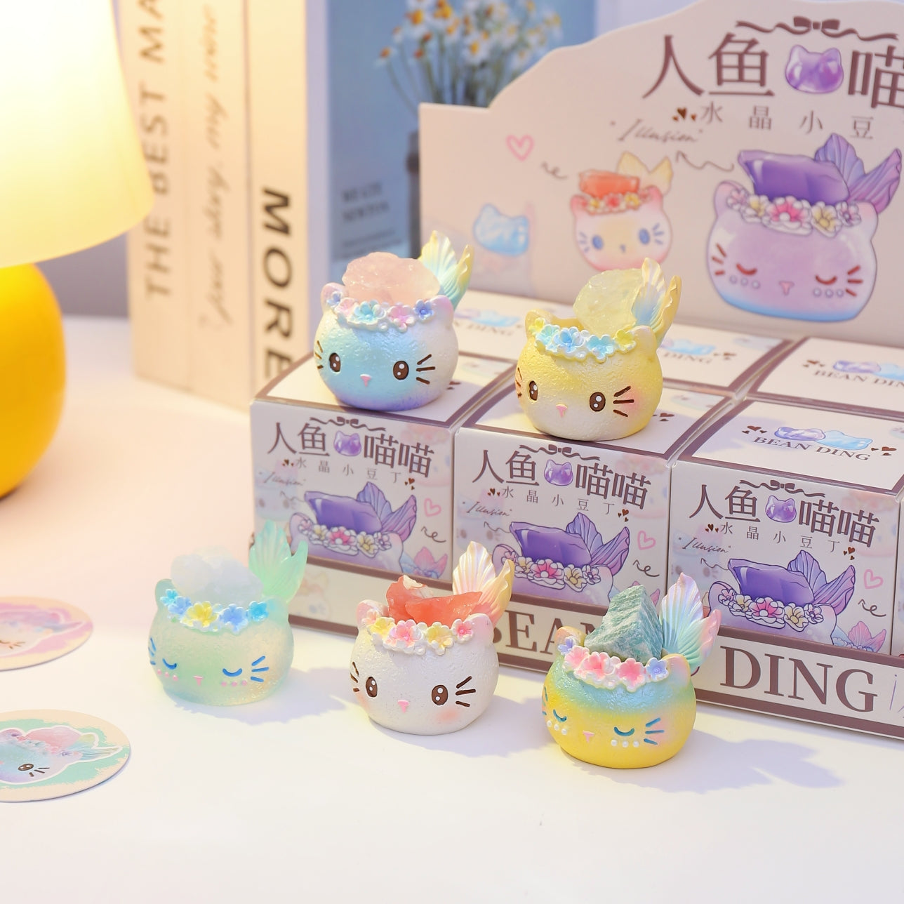 71309 Crystal Cat Mermaid Blind Box-8