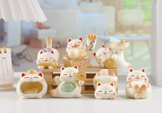 71310 Maneki Lucky Cat Crystal Blind Box-6