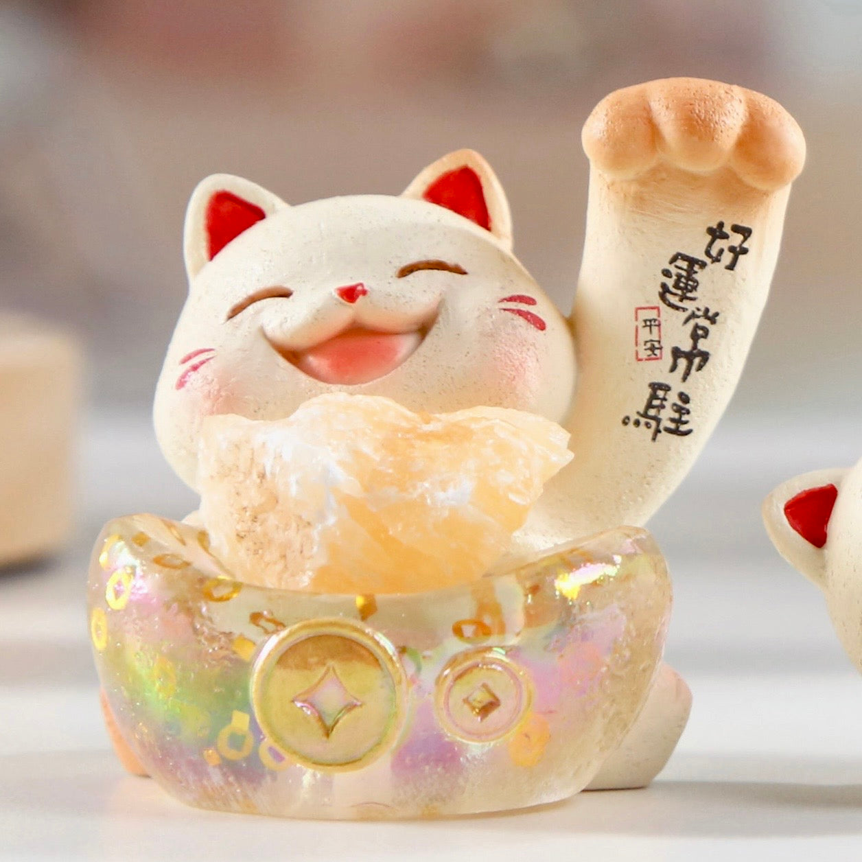71310 Maneki Lucky Cat Crystal Blind Box-6