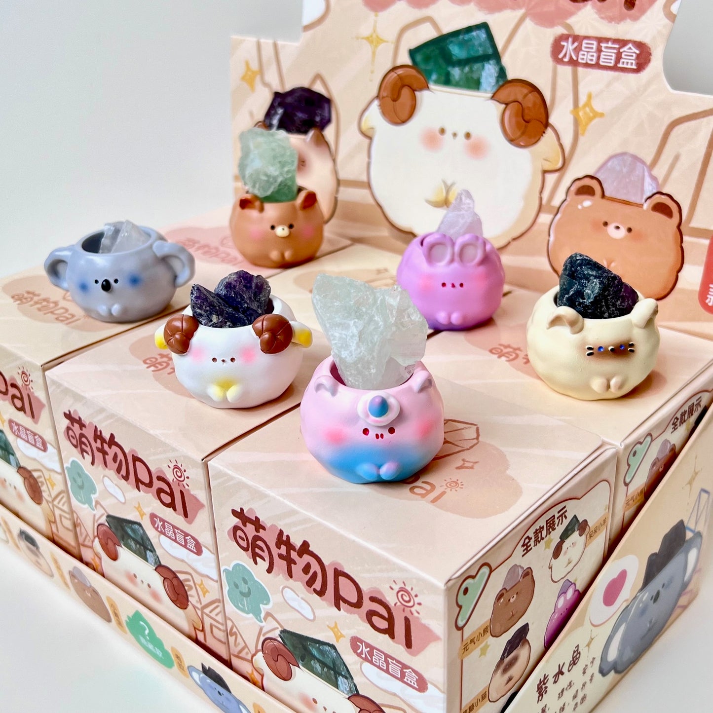 71312 Round Animal Crystal Blind Box-6