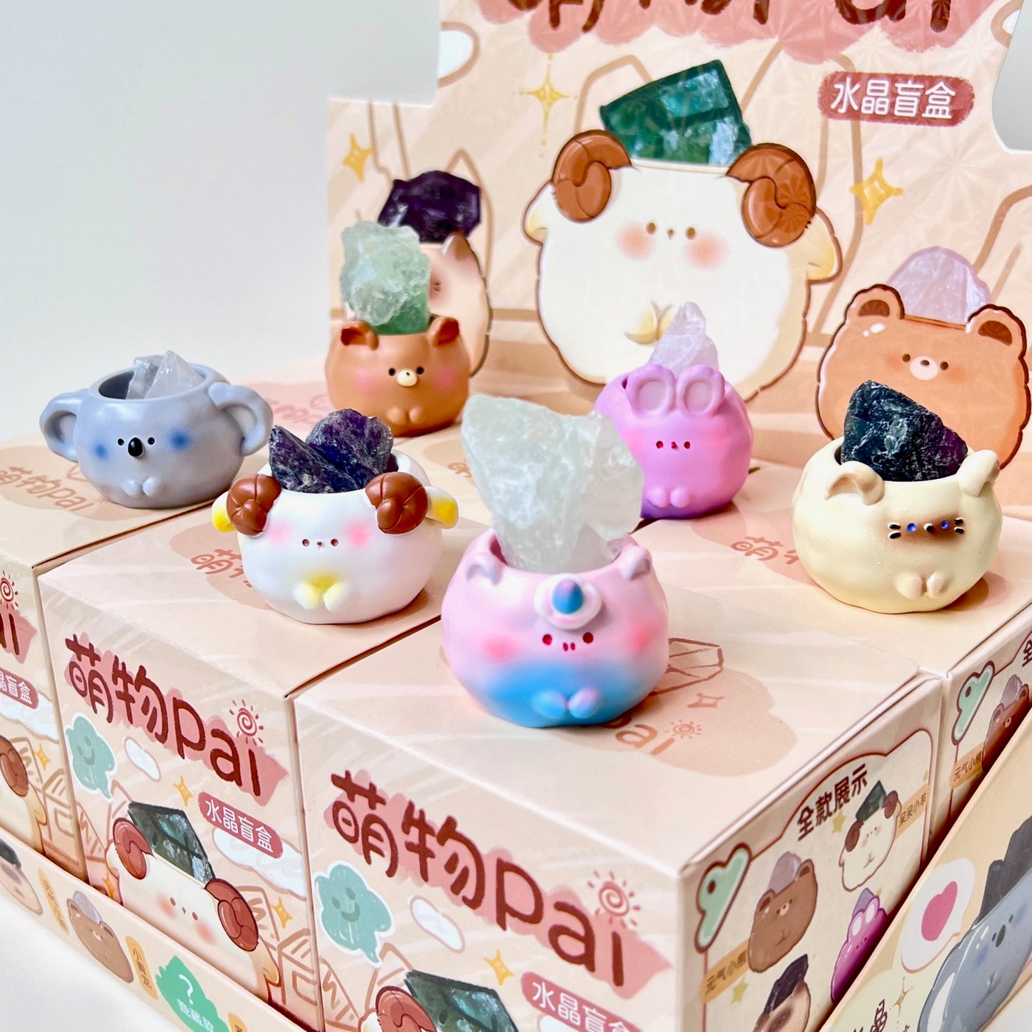 71312 Round Animal Crystal Blind Box-6