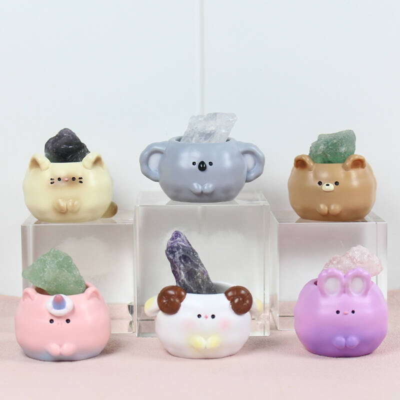 71312 Round Animal Crystal Blind Box-6