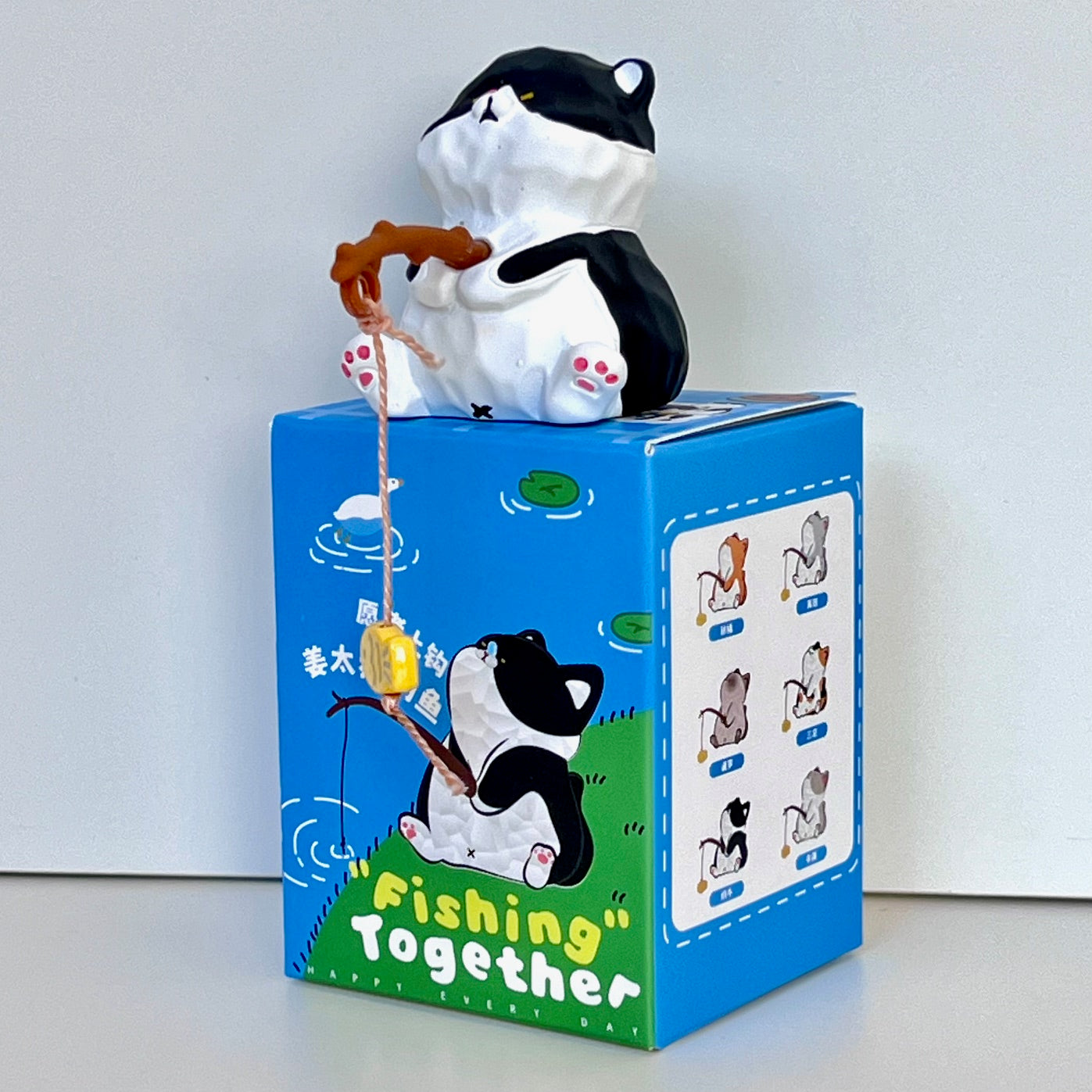 71322 Fishing Cat Family Blind Box-6