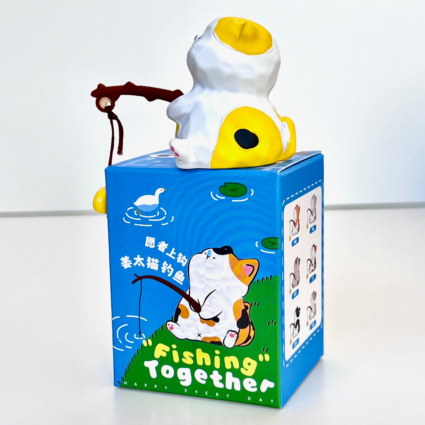 71322 Fishing Cat Family Blind Box-6