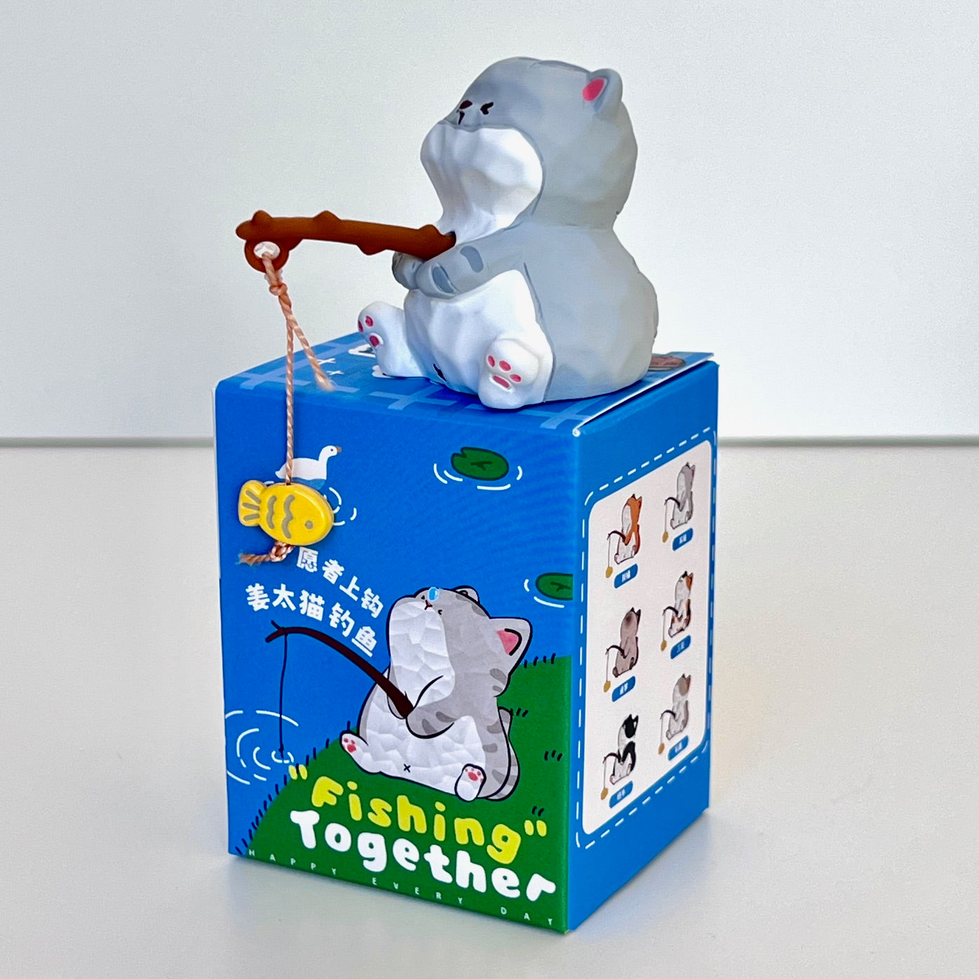 71322 Fishing Cat Family Blind Box-6