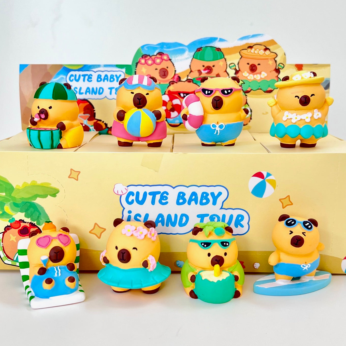 71324 Capybara Island Vacation Blind Box-8