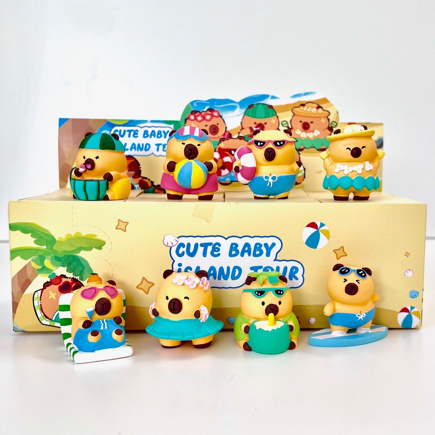 71324 Capybara Island Vacation Blind Box-8