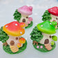 71806 MUSHROOM MINIATURE HOUSE FIGURINES-4