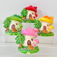 71806 MUSHROOM MINIATURE HOUSE FIGURINES-4