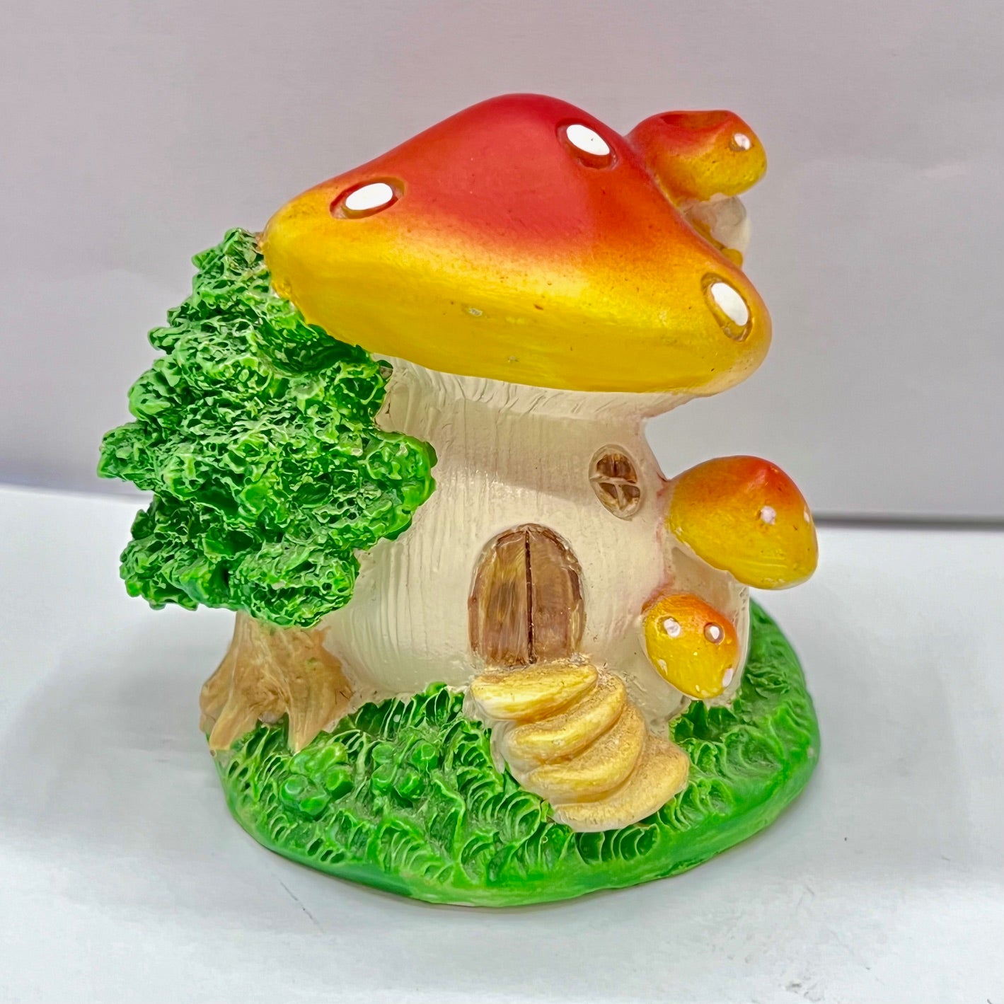 71806 MUSHROOM MINIATURE HOUSE FIGURINES-4