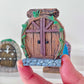 71808 DOORS MINIATURE HOUSE FIGURINES-4