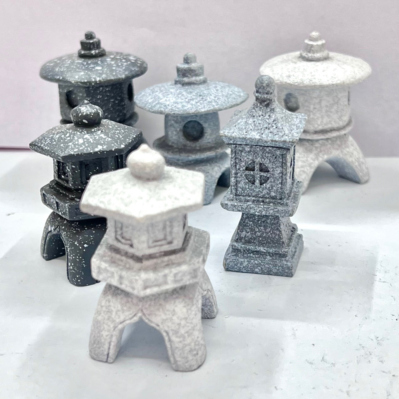 71809 ZEN GARDEN STATUES MINIATURE HOUSE FIGURINES-6