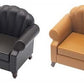 71852 MINIATURE SOFA BLACK & BROWN-10