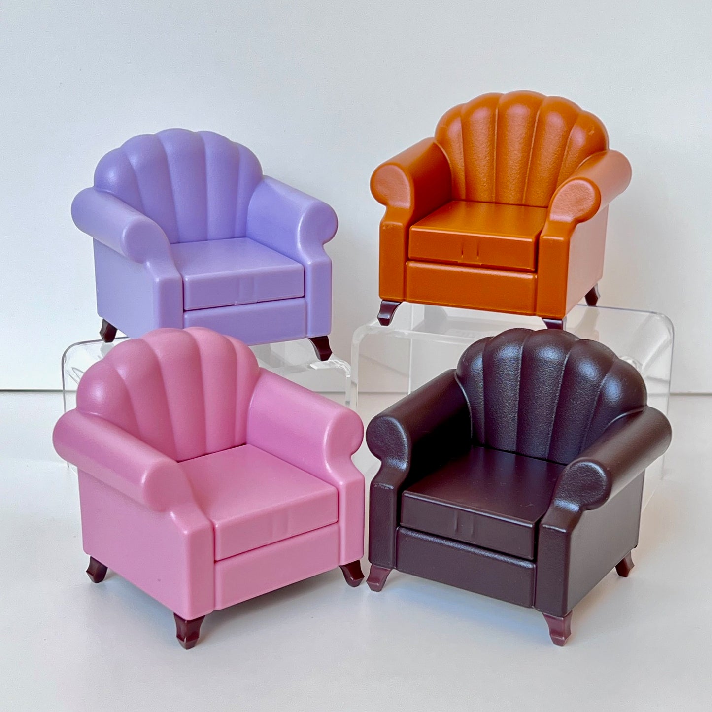 71853 MINIATURE SOFA PINK & PURPLE-10