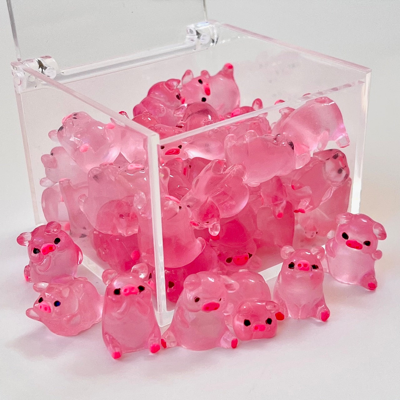 71913 Pink Piggy Miniature Figurines-50