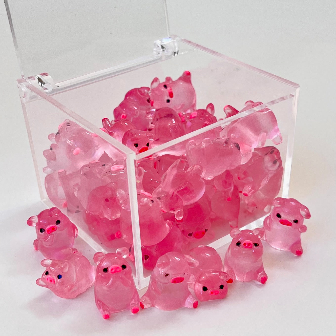 71913 Pink Piggy Miniature Figurines-50
