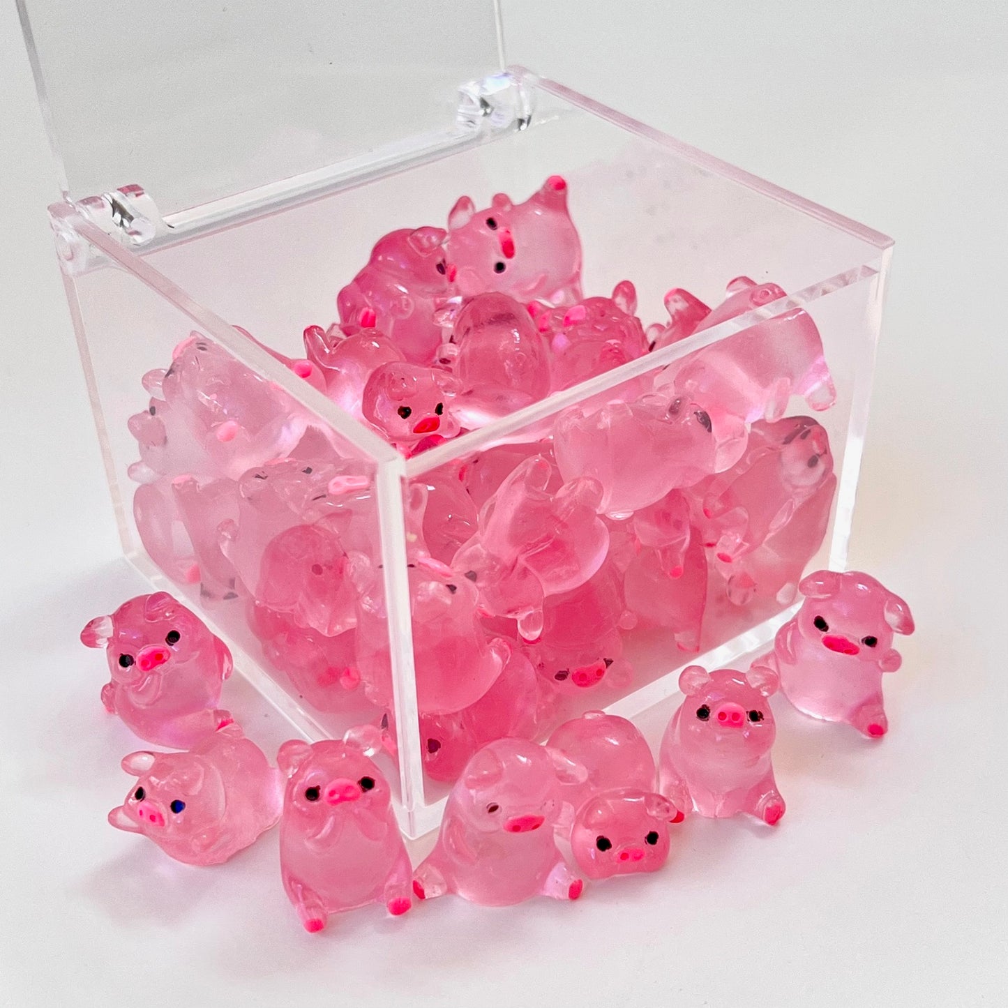 71913 Pink Piggy Miniature Figurines-50