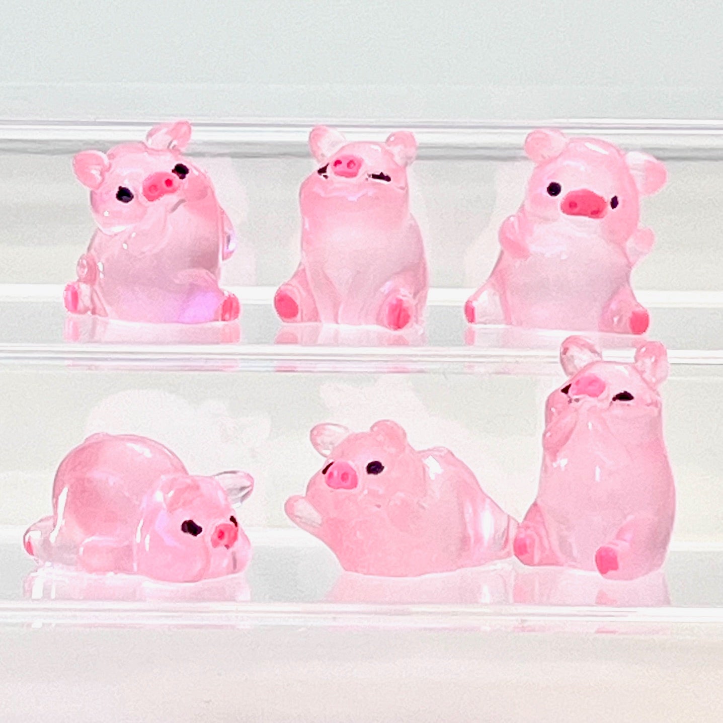 71913 Pink Piggy Miniature Figurines-50