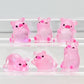 71913 Pink Piggy Miniature Figurines-50
