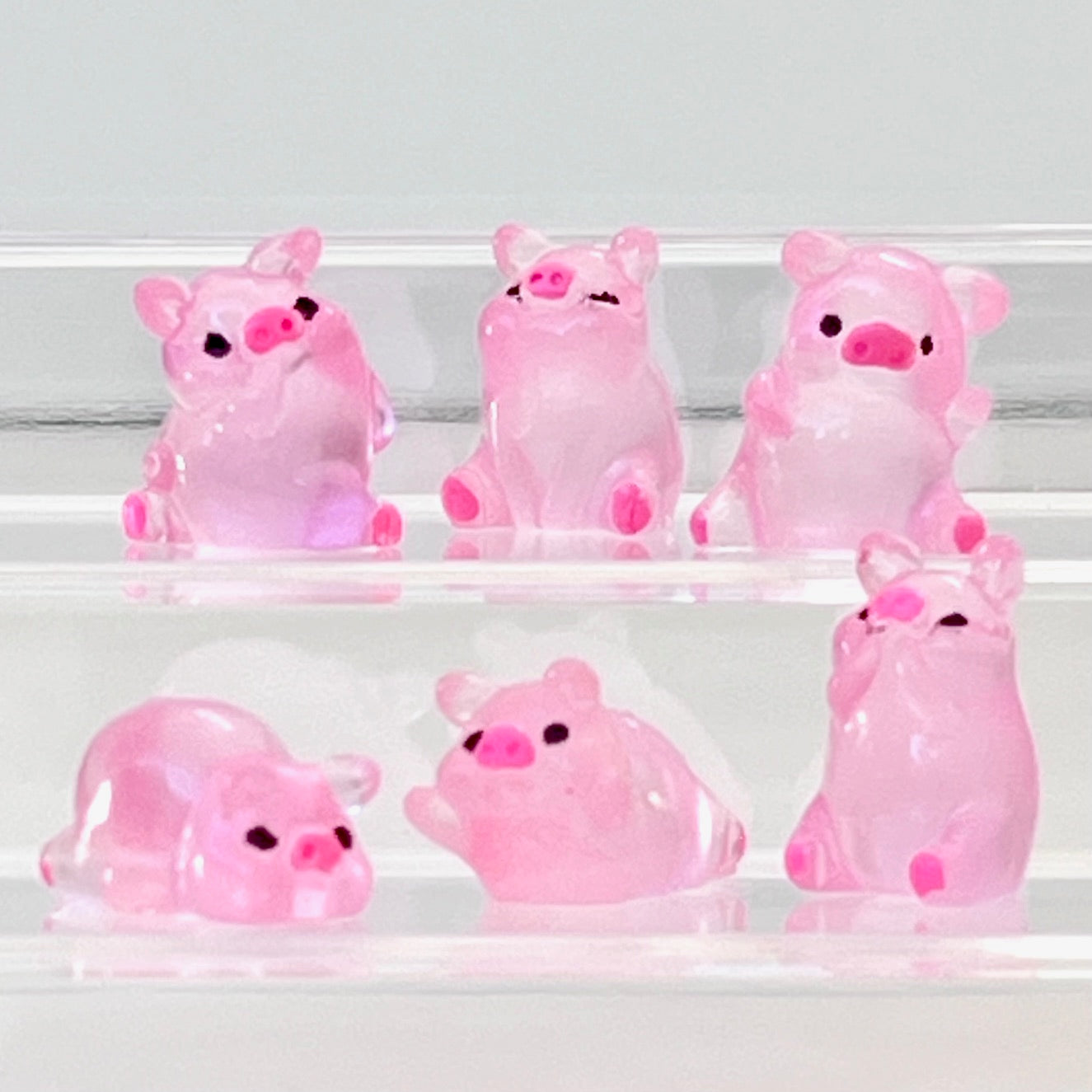 71913 Pink Piggy Miniature Figurines-50