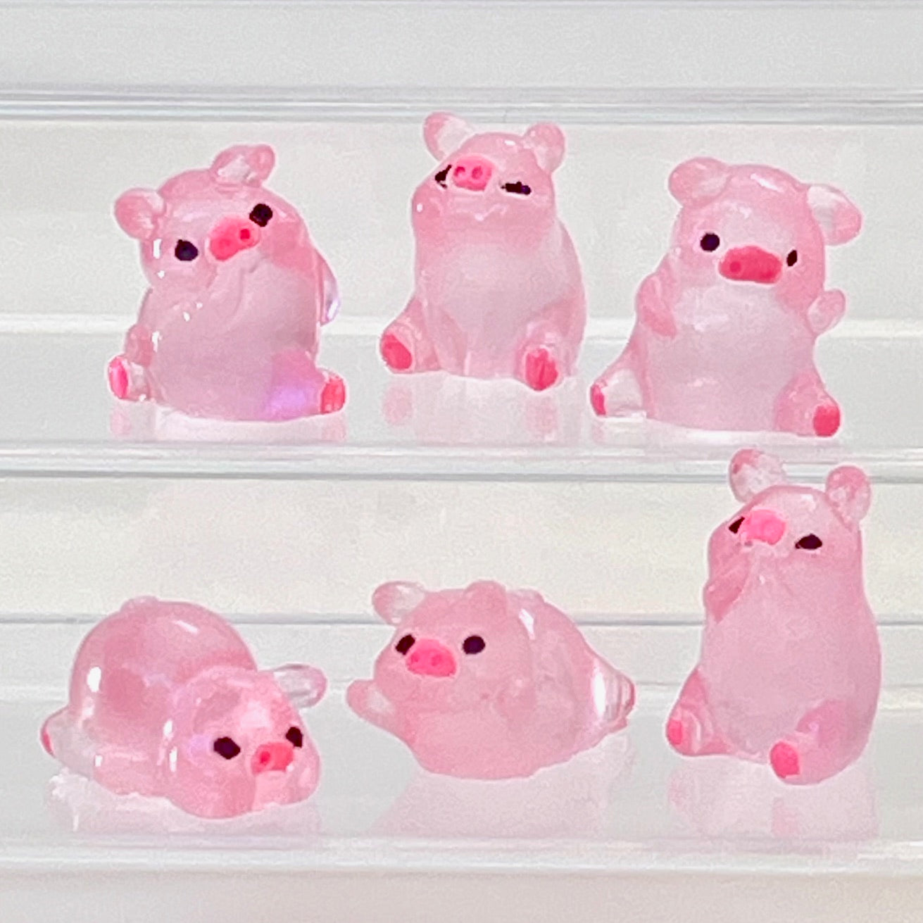 71913 Pink Piggy Miniature Figurines-50