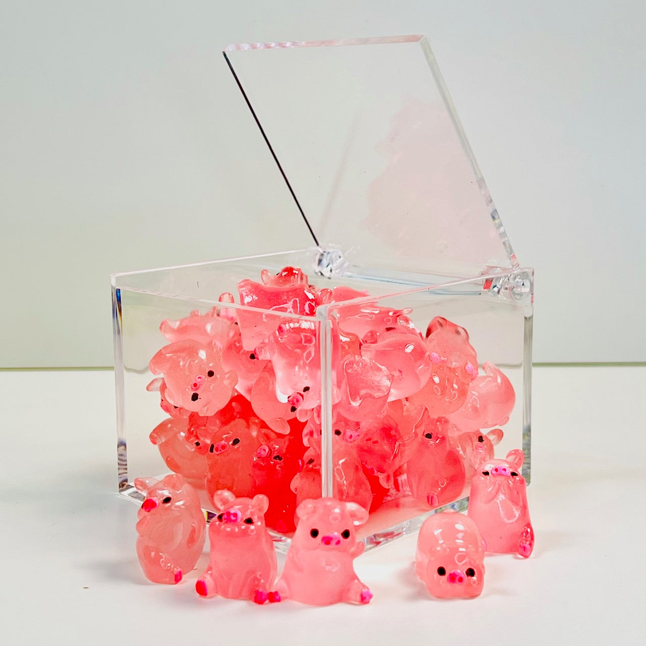 71913 Pink Piggy Miniature Figurines-50