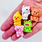 71922 Animals Assorted Miniature Figurines-50
