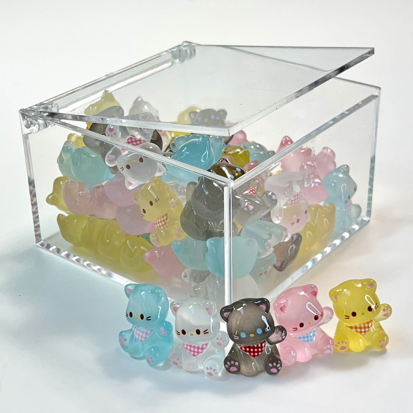 71923 Cat Glow In The Dark Miniature Figurines-60