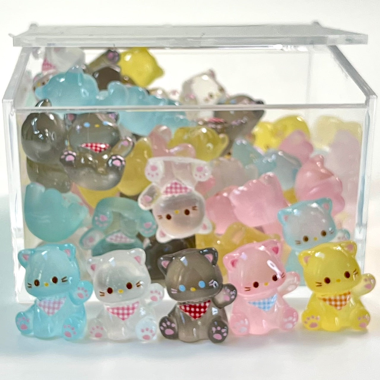 71923 Cat Glow In The Dark Miniature Figurines-60