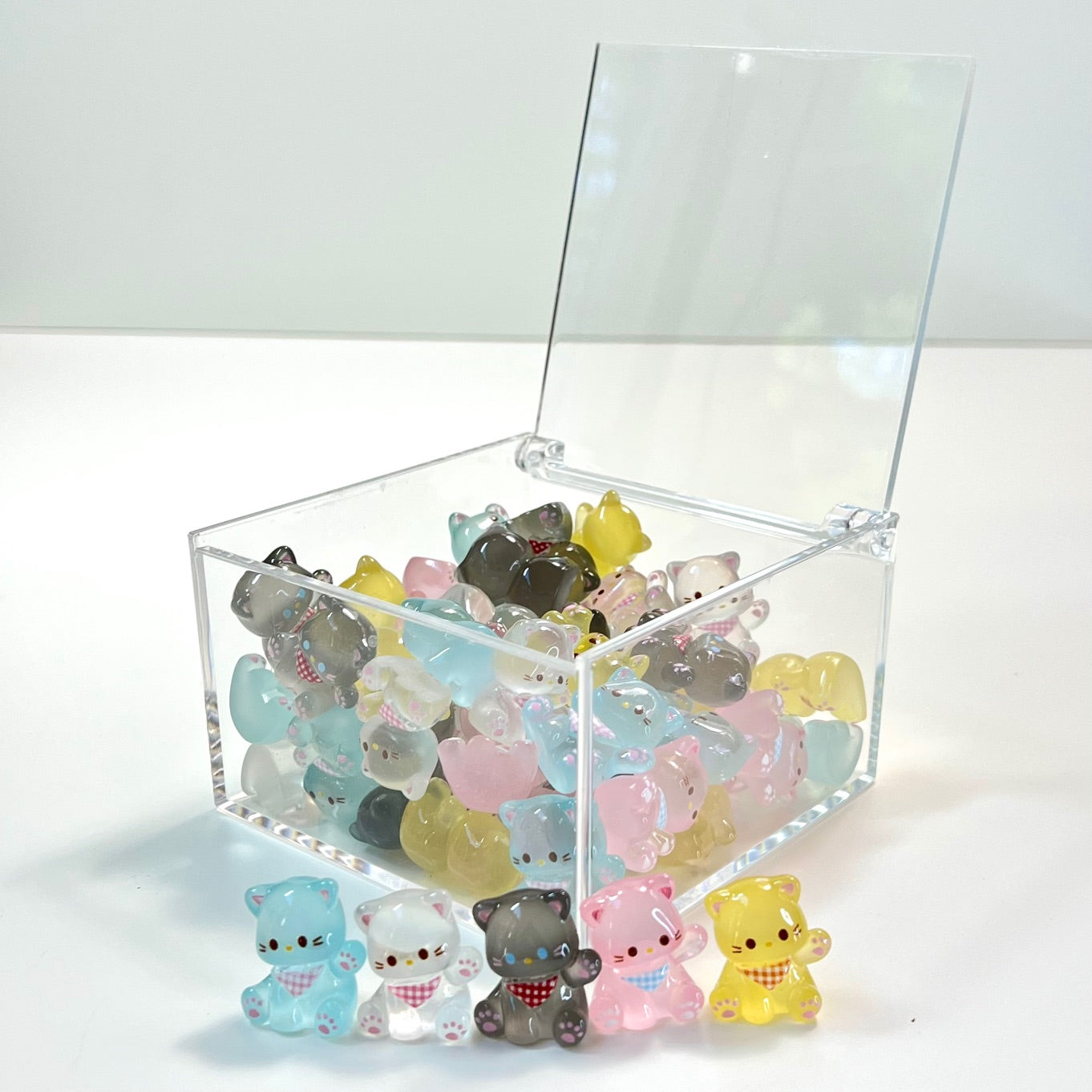 71923 Cat Glow In The Dark Miniature Figurines-60