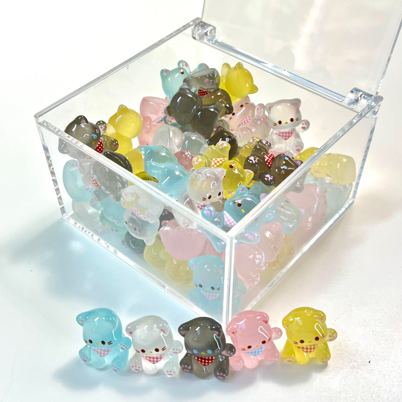 71923 Cat Glow In The Dark Miniature Figurines-60