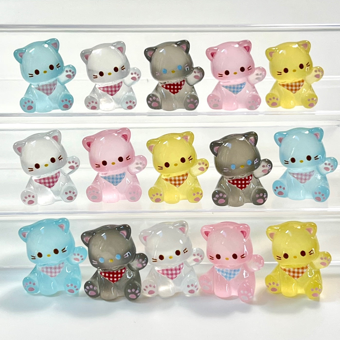 71923 Cat Glow In The Dark Miniature Figurines-60