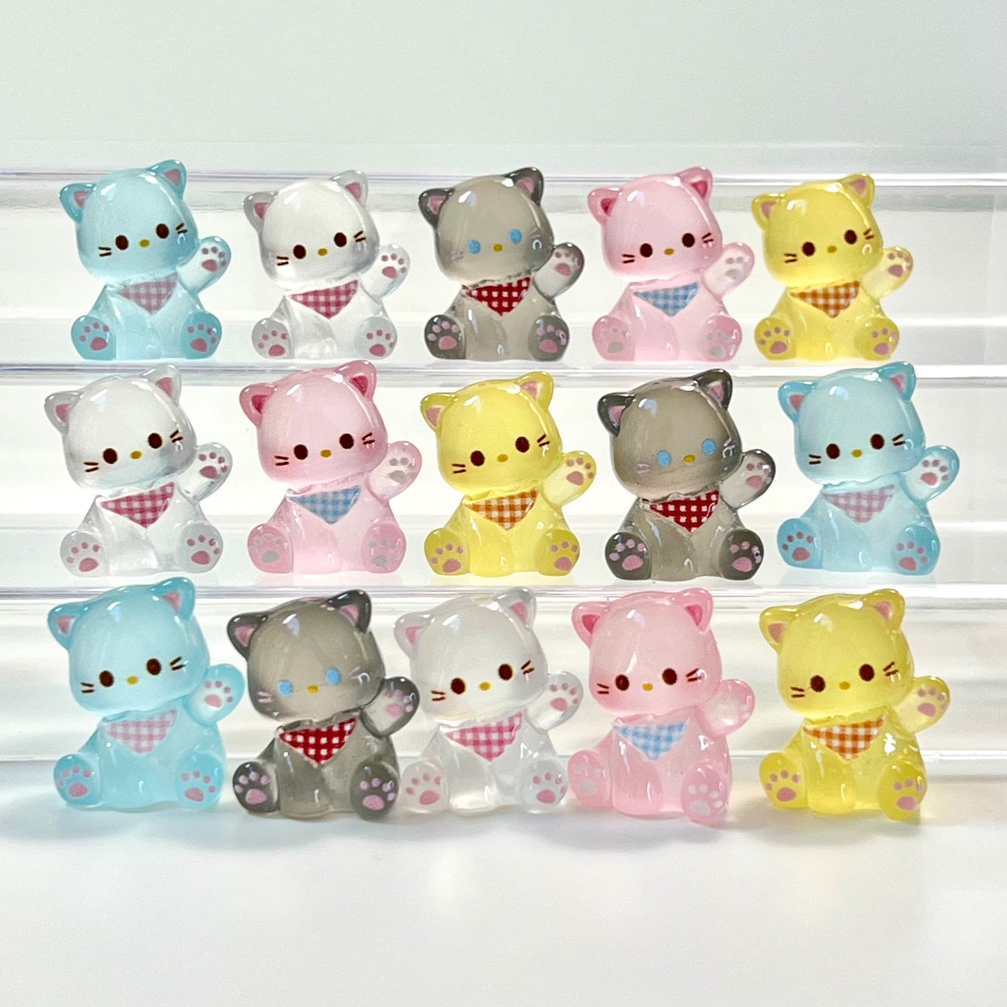 71923 Cat Glow In The Dark Miniature Figurines-60