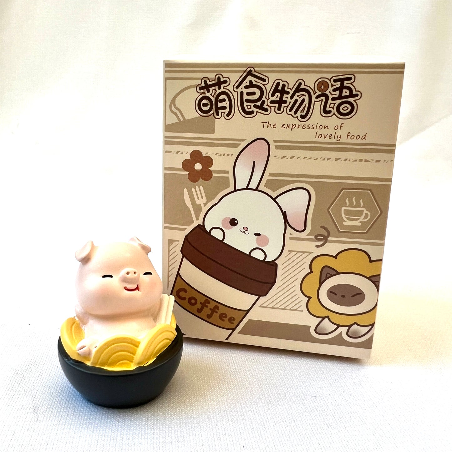 71018 JAPANESE RESTAURANT ANIMALS FIGURINE BLIND BOX-10