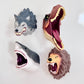 73012 ANIMAL HEADS MAGNET BLIND BOX-8