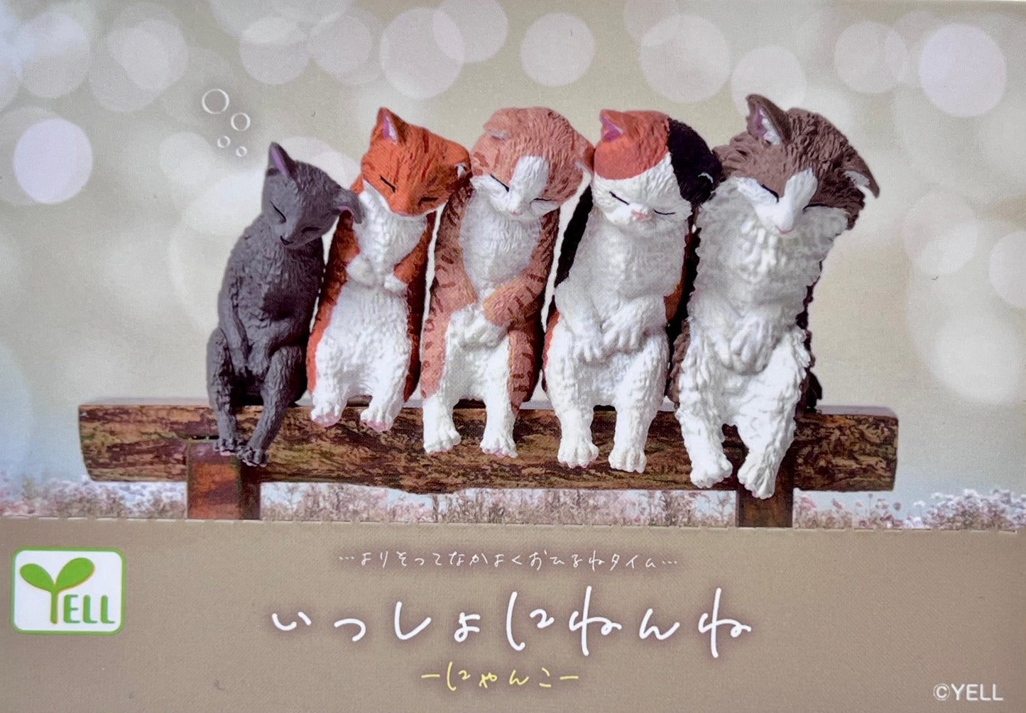 73093 Sleep Leaning Cats Blind Box-10