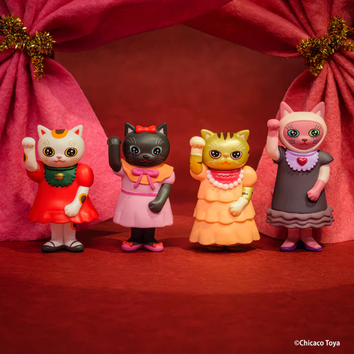 X 73104 Cat Chiaco Toya Maneki Maneko Blind Box-DISCONTINUED