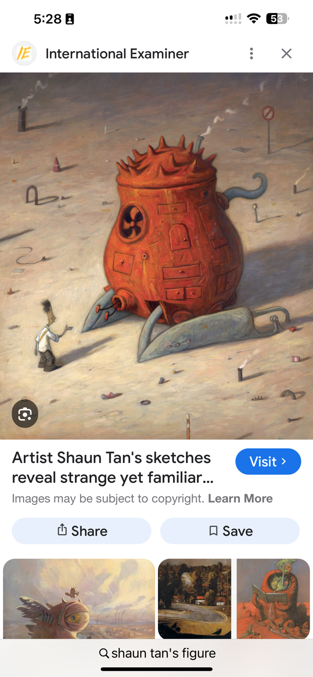 X 73111 Shaun Tan's Art Figurines Blind Box-DISCONTINUED