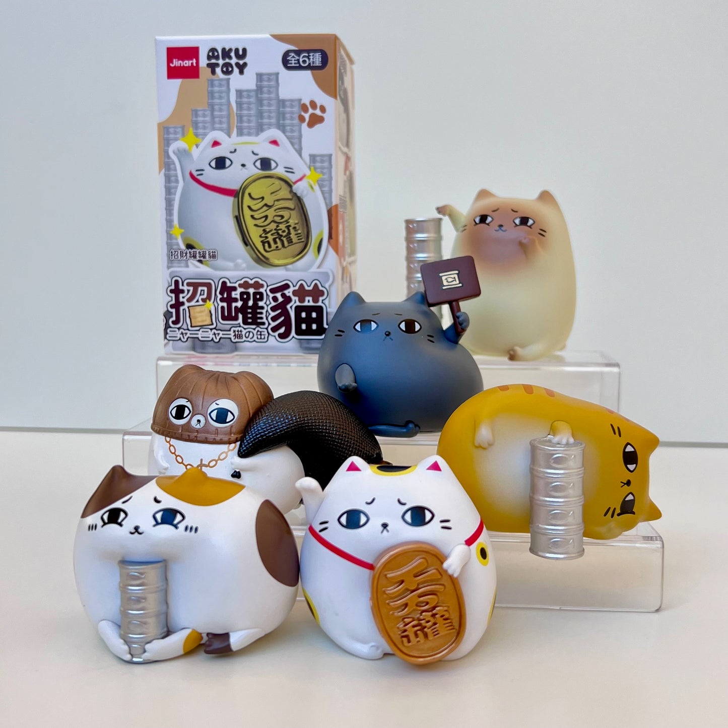 73122 Lucky Can Can Cat Blind Box-6