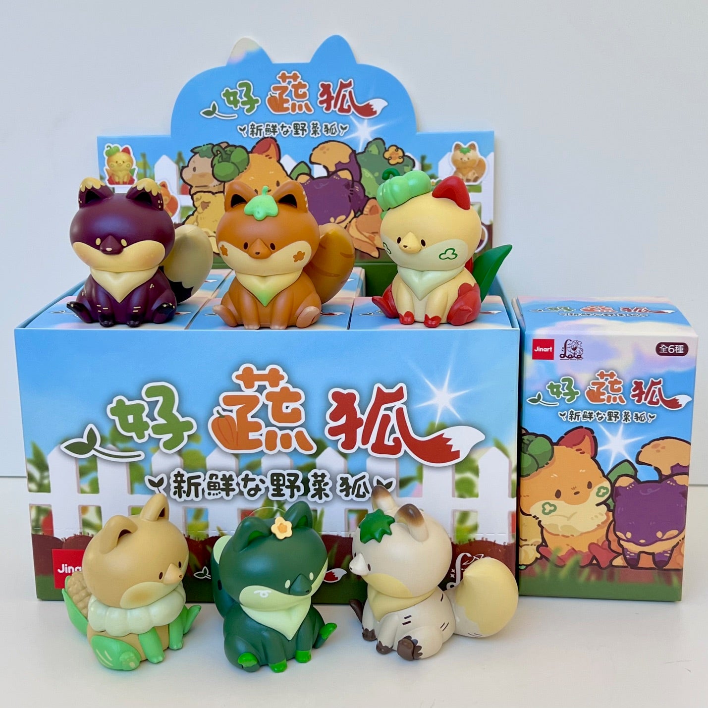 73123 Vegetable Fox Garden Blind Box-6 – BCmini