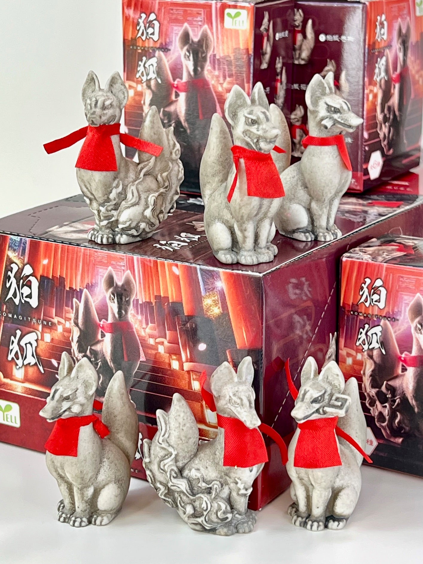 73169 Fox Shrine Komagitsune Blind Box-12