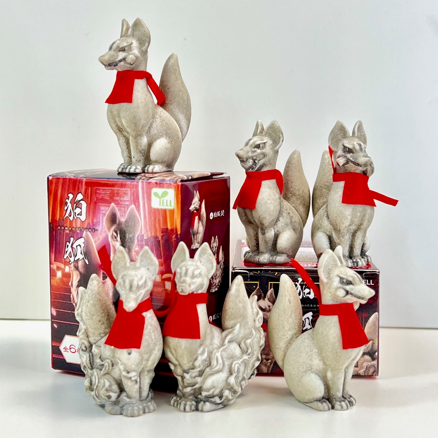73169 Fox Shrine Komagitsune Blind Box-12