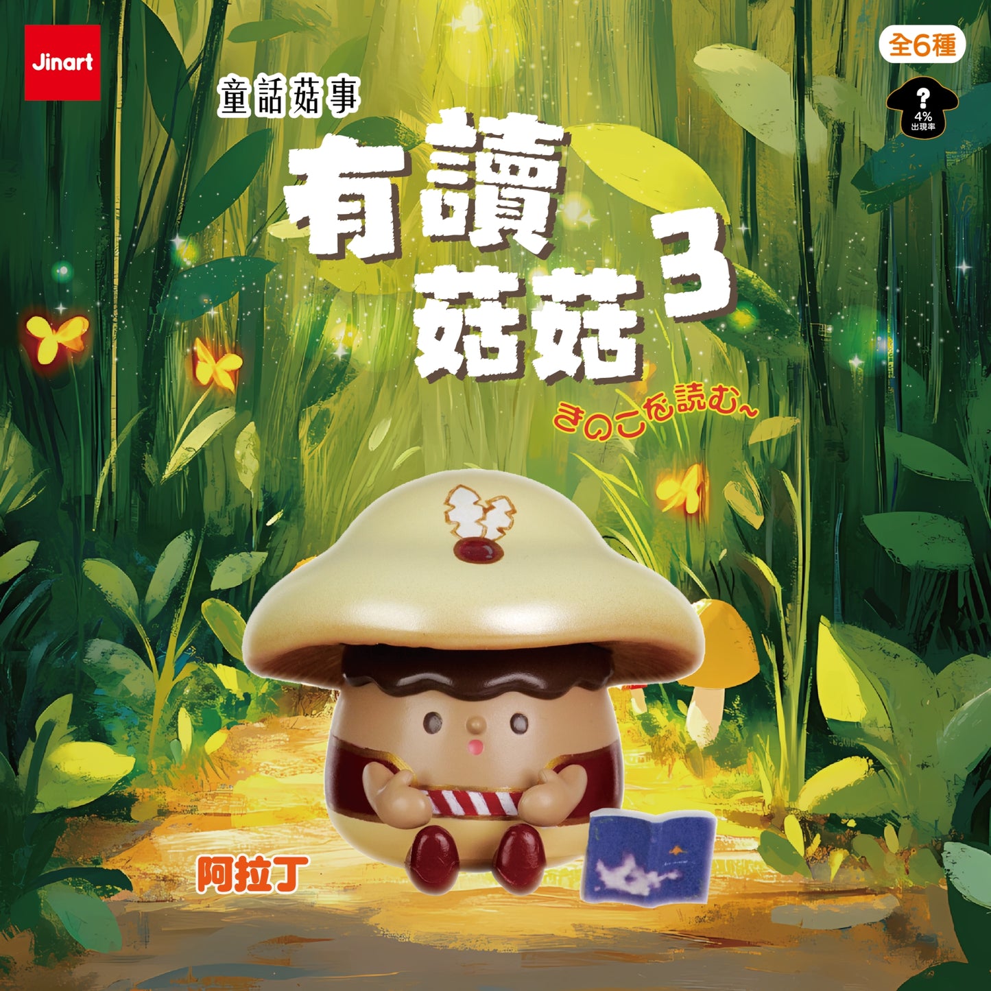 73188 Mushroom Buddy Vol.3 Blind Box-6