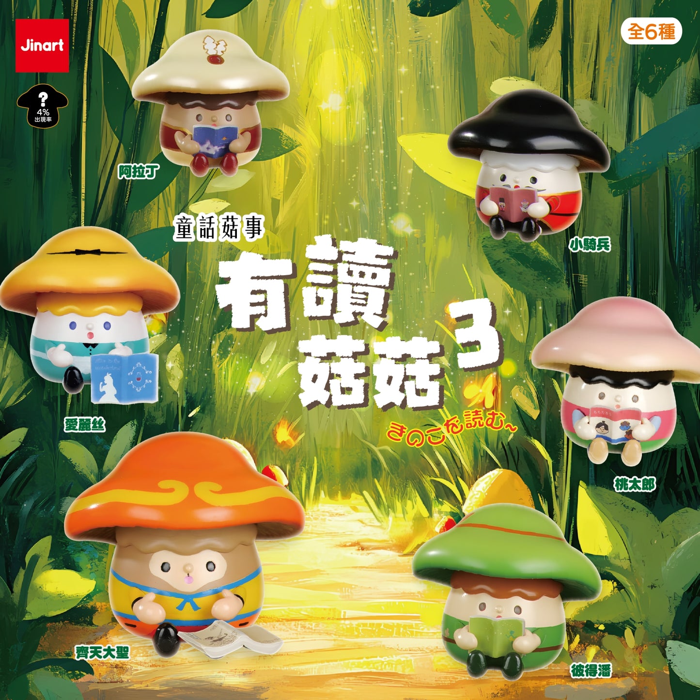 73188 Mushroom Buddy Vol.3 Blind Box-6
