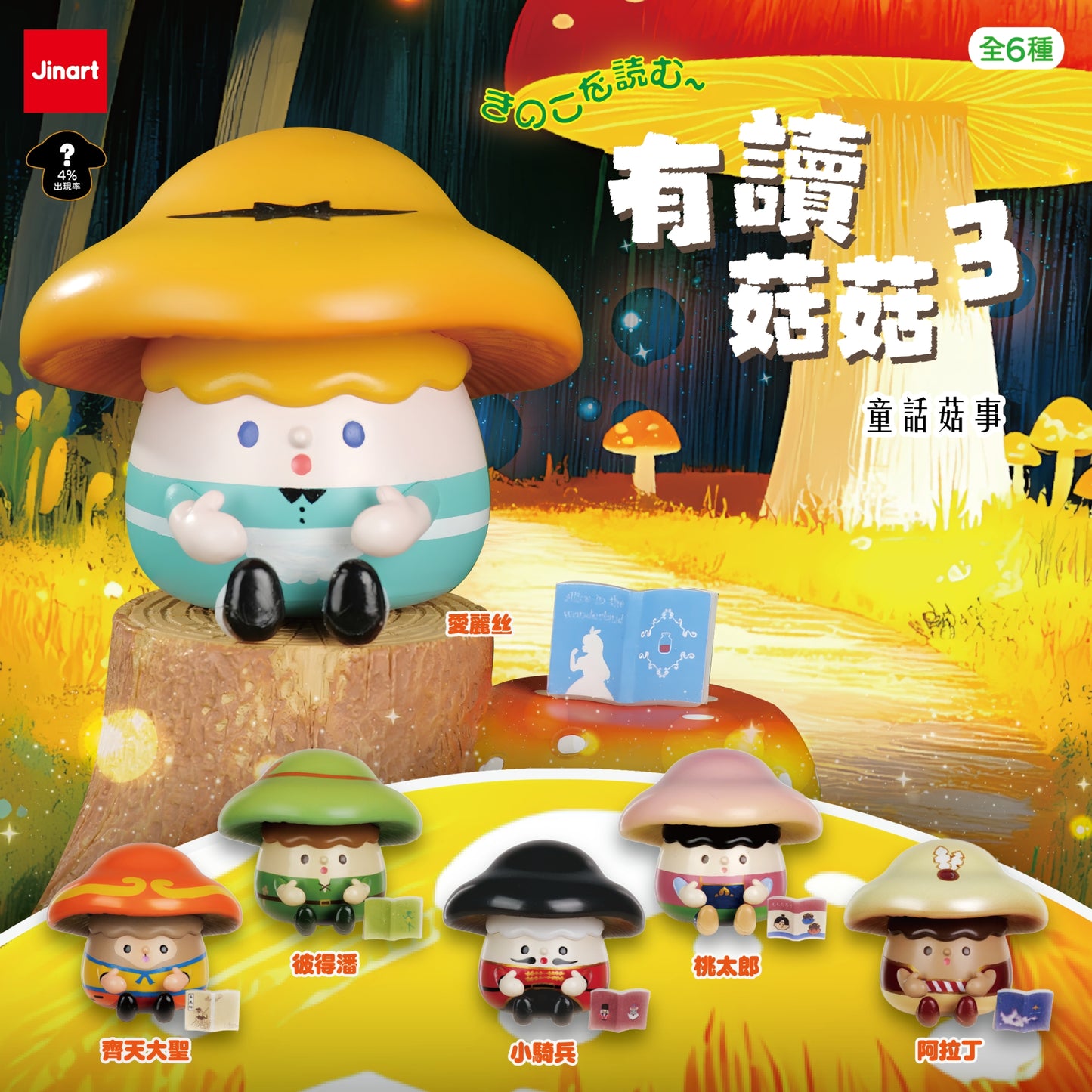 73188 Mushroom Buddy Vol.3 Blind Box-6